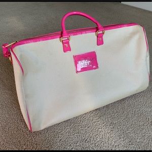 Victoria’s Secret Canvas Travel Bag Duffle Bag